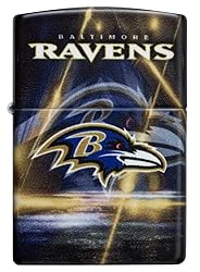Zippo NFL Baltimore Ravens 540 Matte Pocket Lighter