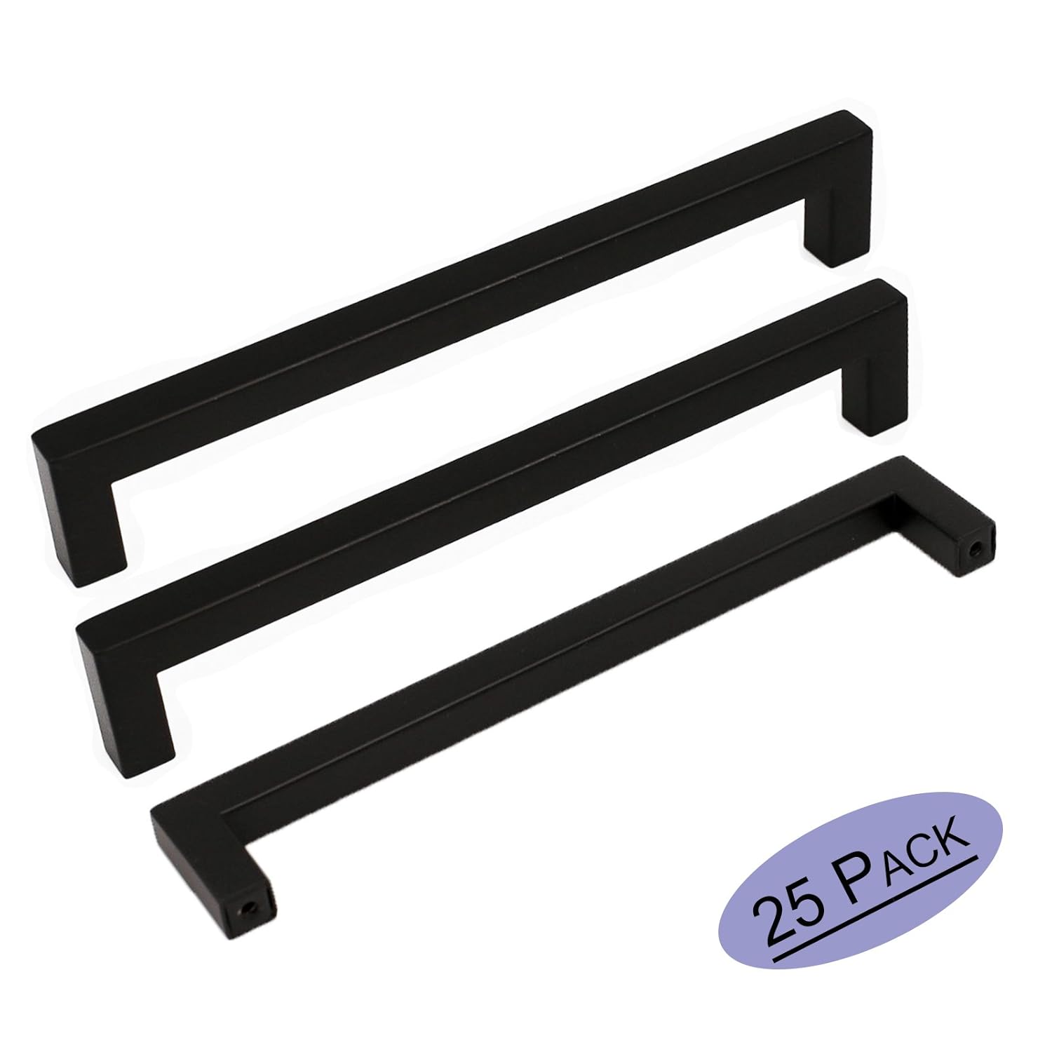 Best Black Square Bar Cabinet Pulls
