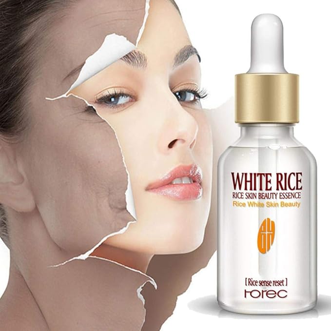 white rice skin beauty