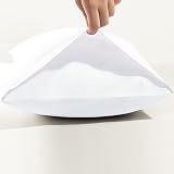 NTBAY 500 Thread Count 100% Egyptian Cotton Pillow Cases 2 Pack White view 7