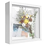 TouYinger 8x8 Shadow Box Frame Display Case with