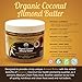 Coconut Almond Butter 100% Organic. Keto - 5 grams of Protein. Low Sugar - Organic Coconut Sugar. Enhanced with Chia, Flax and Hemp. Very Spreadable and So Creamy. Fresh Made Small Batches 425g/15oz.