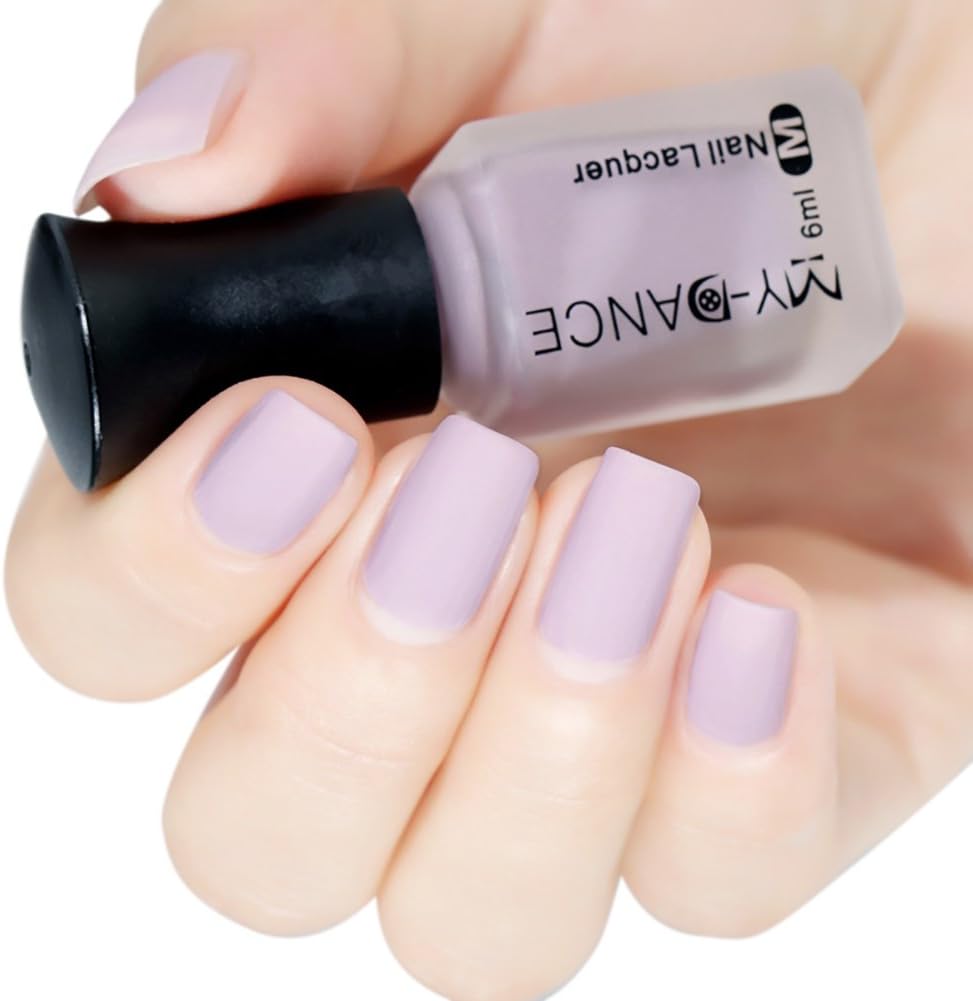 Sizet Mist Effect Matte Nail Plish Long Lasting Velvet Nail Polish Nail Art Mattierte Flasche