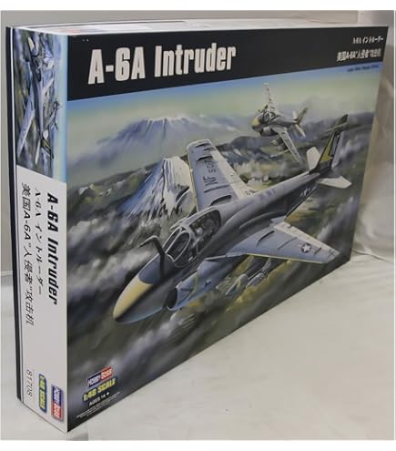 Amazon.com: Hobby Boss A-6E Tram Intruder Model Kit (1/48 Scale