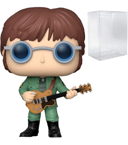 Amazon.com: Funko Pop! Rocks: John Lennon - Military Jacket : John