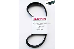 Treadmillpartszone Replacement Treadmill Motor Belt Flexonic Part Number 8PJ497MM