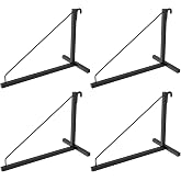 4 Pack Shipping Container Shelf Brackets 18.98 D x 13.58 H Easy Install | Cargo Container Shelving Brackets Easy to Hang and Remove Heavy Duty Design