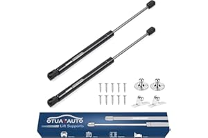 OTUAYAUTO ML33-40 15 inch Gas Strut - 45Lbs(200N) Universal Lift Support - C16-23933 Gas Spring for Tool Box, Truck Cap,Snugtop Leer Topper Cover, Cabinet, RV Door, Camper Shell，2PCS