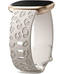 Odbeai Leopard Bands Compatible with Fitbit Versa 4