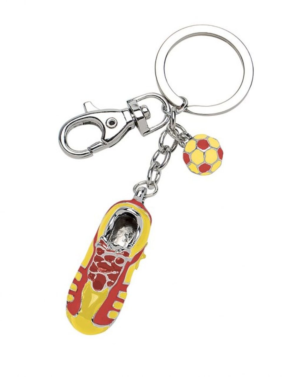 Ten key ring red and yellow football shoe cod.EL3121 cm 16x5,5x1,5h by Varotto & Co.