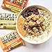 Simple Squares Paleo Protein Bars | Non GMO, Organic, No Dairy, Low Carb, Gluten Free Paleo Snacks | Naturally Made Breakfast Bars Gluten Free Snacks (Ginger Nuts & Honey - 12 Pack)