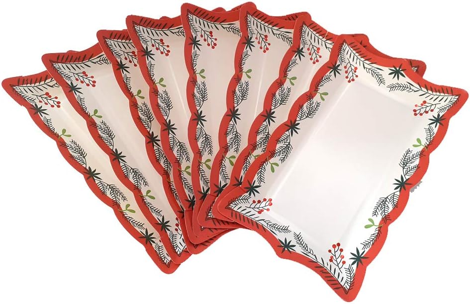 Paper Platters 8 Pack Amazon.co.uk Kitchen & Home