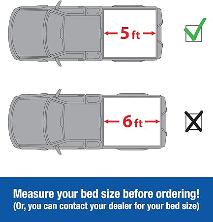 Amazon Com Tyger Auto T5 Alloy Hardtop Truck Bed Tonneau Cover For 2016 2018 Toyota Tacoma Fleetside 5 Bed Tg Bc5t1530 Black Automotive