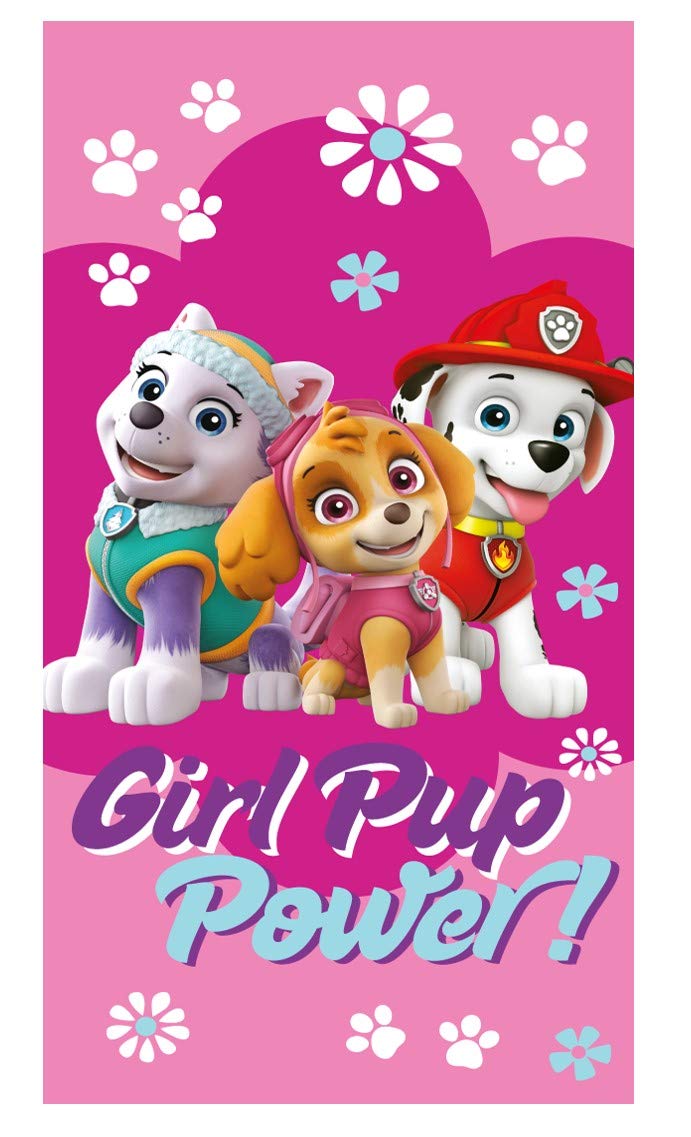 Theonoi Children's Towel Sauna Towel Beach Towel Bath Towel Bath Towel Available in Paw Patrol Peppa PJ MAsk Winnie Cotton Great Gift Paw Patrol 03