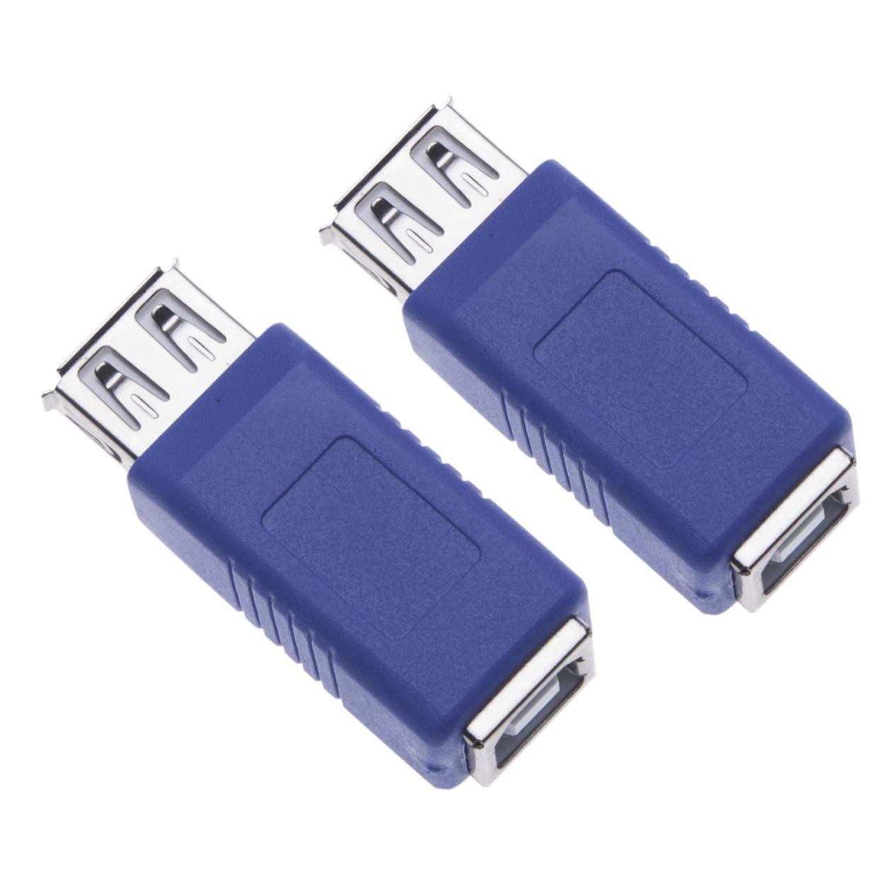 Keple 2 Pieces USB 2.0 to USB Type B Female Adapter Printer Changer Coupler Connector Short Extension Converter for Computers, Laptops, Hard Drives (2 Pack)