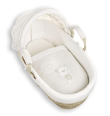 Set Di Coperture Per Culla Di Vimini 5 Pz Il Set Non