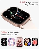 TOOBUR Smart Watch Women Men Fitness Tracker IP68 Waterproof Bluetooth Call view 6