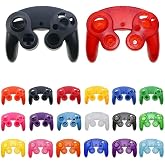 Sonuen Top BottomProtective Cover Handle Case for Gamecube NGC Controller Housing Shell (Clear)
