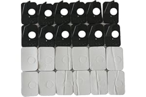 JIEXI HWYP Right Hand Plastic Recurve Bow Arrow Rest Archery Rest Pack of 12