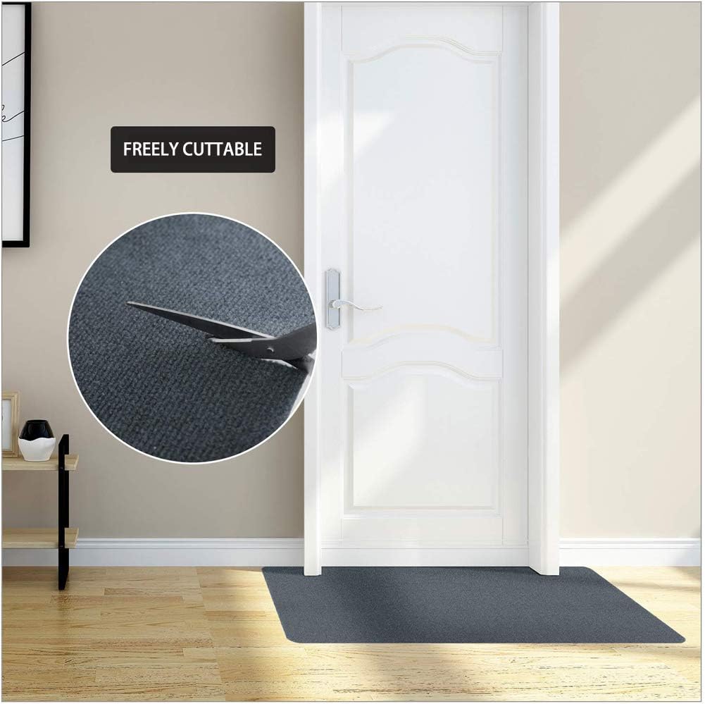Office Chair Mat, Upgraded Version - Office Desk Chair Mat for Hardwood Floors, 1/6" Thick 55"x35" Hard Floor Protector Mat, Multi-Purpose Chair Carpet for Home (Dark Gray) : Office Products