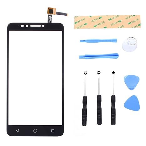 Lusee Bildschirm für Alcatel OneTouch Pixi 4 6.0 4G OT9001 9001D 9001X Ersatz Touch Screen Glas Display Reparatur Touch Panel
