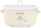 Salter Retro 6.5L Slow Cooker EK6250CRM 3 Heat Settings Keep Warm view 1