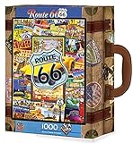 MasterPieces / Collector Suitcase 1000-piece Puzzle, Route 66