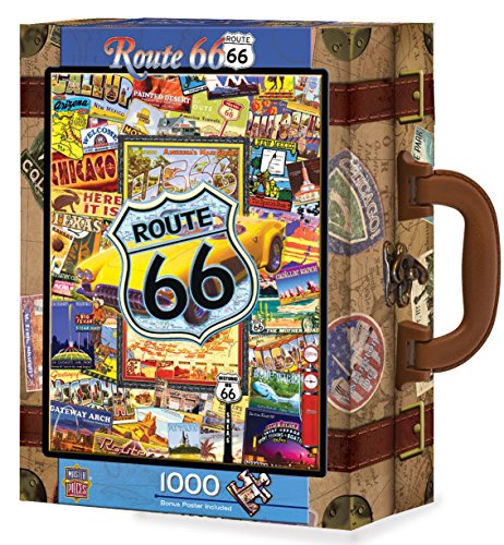 MasterPieces / Collector Suitcase 1000-piece Puzzle, Route 66