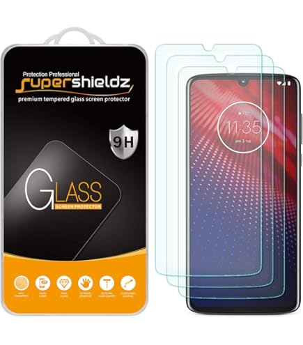 Protection D'écran En Verre Trempé Zagg Invisible Shield Pour Motorola Moto Z3 - Neuf - Transparent