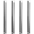GSE Games & Sports Expert 58" 2-Piece Fiberglass Graphite Composite Billiard Pool Cue Sticks (Several Colors Available, Weight from 18oz, 19oz, 20oz, 21oz)