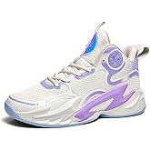 WELRUNG Unisex Basketball Shoes Breathable Non Slip Running Athletic Cushion Sports Fashion Sneakers