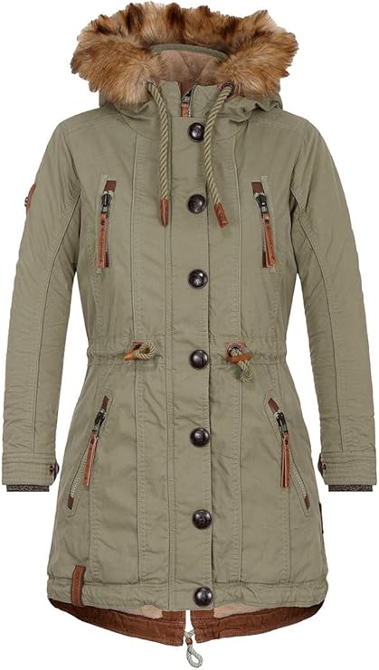 Damen Jacke Naketano Procrastinator II Jacke , Salbei - Gr. S: Amazon