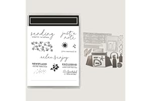 SRWVEYW 2025 Stamps and Dies,Mothers' Day Stamps for Card Making, DIY Various Festivals Album Scrapbooking Summer Birthdays Greeting Card (M2406)