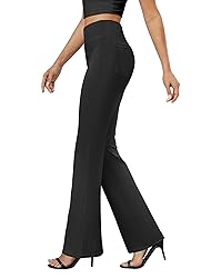 DLOODA Womens Bootcut Dress Pants Business Casual
