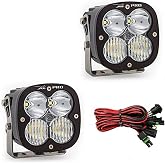 Baja Designs XL Pro LED Auxiliary Light Pod Pair (Driving/Combo; Clear)