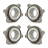 Front Rear Wheel Bearing & Hub Assembly Kit For