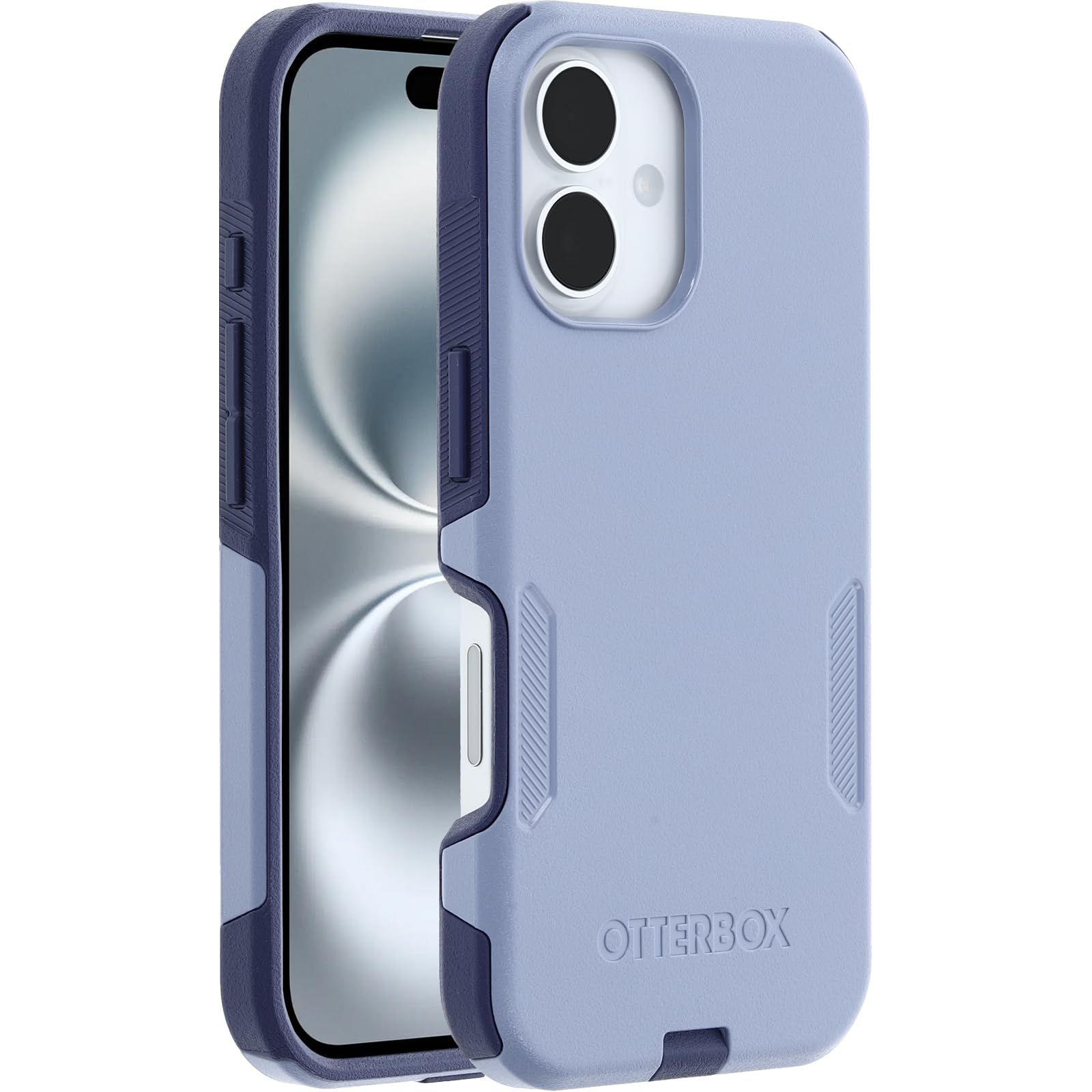 OtterBox Commuter Series MagSafe Case for iPhone 16, Shockproof, Drop proof, Rugged, Protective Case, 3x Tested to Military Standard, Purple