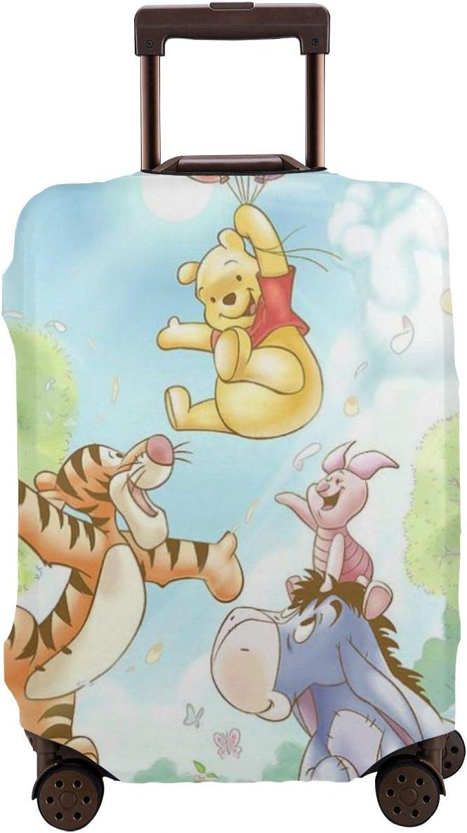 Suitcase Protector Winnie The Pooh Stretch Elastic Travel Luggage Protector - Multiple Sizes
