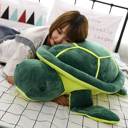Amazon ぬいぐるみ 亀ぬいぐるみ 安眠グッズ 可愛い 特大サイズ枕 カメ抱き枕 縫い包み オシャレ 記念日 誕生日 かめ 抱き枕 カメ縫い包み プレゼント イベント お祝い ふわふわぬいぐるみ キュート 癒し系 腰枕 読書枕 ぬいぐるみ おもちゃ