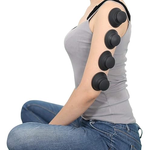 ENDIGLOW Silicone Massage Cupping Set with Portable Package, Stronger Suction- Best for Reducing Muscle & Joint Pain, Shoulder & Back Pain, Knee Pain, and for Injury Recovery best fascia tool ENDIGLOW Silicone Massage Cupping Set with Portable Package, Stronger Suction- Best for Reducing Muscle & Joint Pain, Shoulder & Back Pain, Knee Pain, and for Injury Recovery best fascia tool