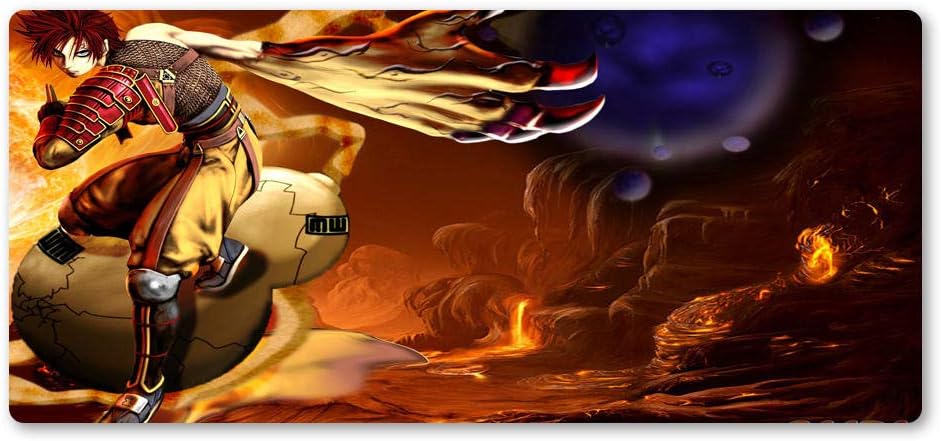 Mouse Pad Naruto Anime Mouse Pad Rubber Gamer Computer Keyboard Mouse Mat PC Gaming Mouse Pad,90x40x0.3cm