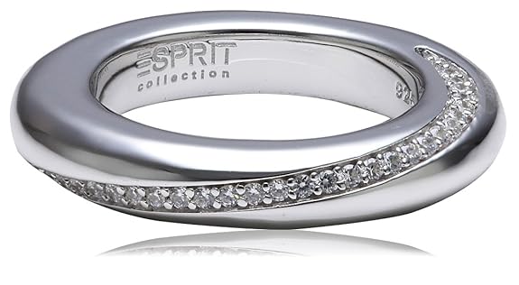 Esprit Damen-Ring 925 Sterling Silber Zirkonia PERIBESS