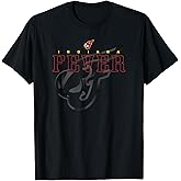 WNBA Official Indiana Fever Black in Black T-Shirt