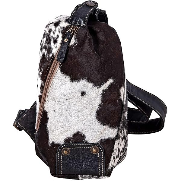 Amazon.com | Myra Bag Cowhide Backpack S-1169 | Casual Daypacks display picture 3
