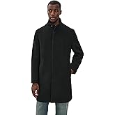 Theory Men's Belvin Coat in Textured Wool Blend Melton