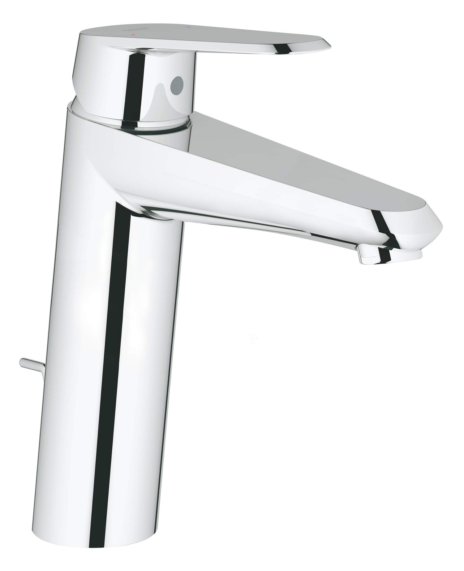 GROHE Eurodisc Cosmopolitan Basin Tap with Pop-Up Waste, Medium - Chrome