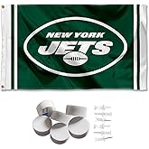 New York Jets Wordmark Banner and Tapestry Wall Tack Pads