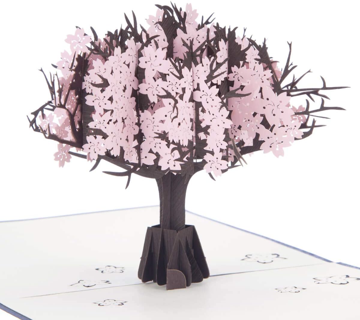 Cardology - Pink Cherry Blossom Pop-Up Card, 15cm x 20cm