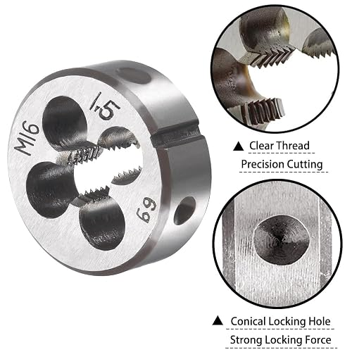 M16x1.5 Right Hand Thread Tap And Die Set – HSS Metric Threading Tool For Carbon Steel M16x1.5 Right Hand Thread Tap And Die Set – HSS Metric Threading Tool For Carbon Steel