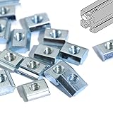 KOOTANS 100pcs 2020 Series M5 Sliding T Nuts Metric